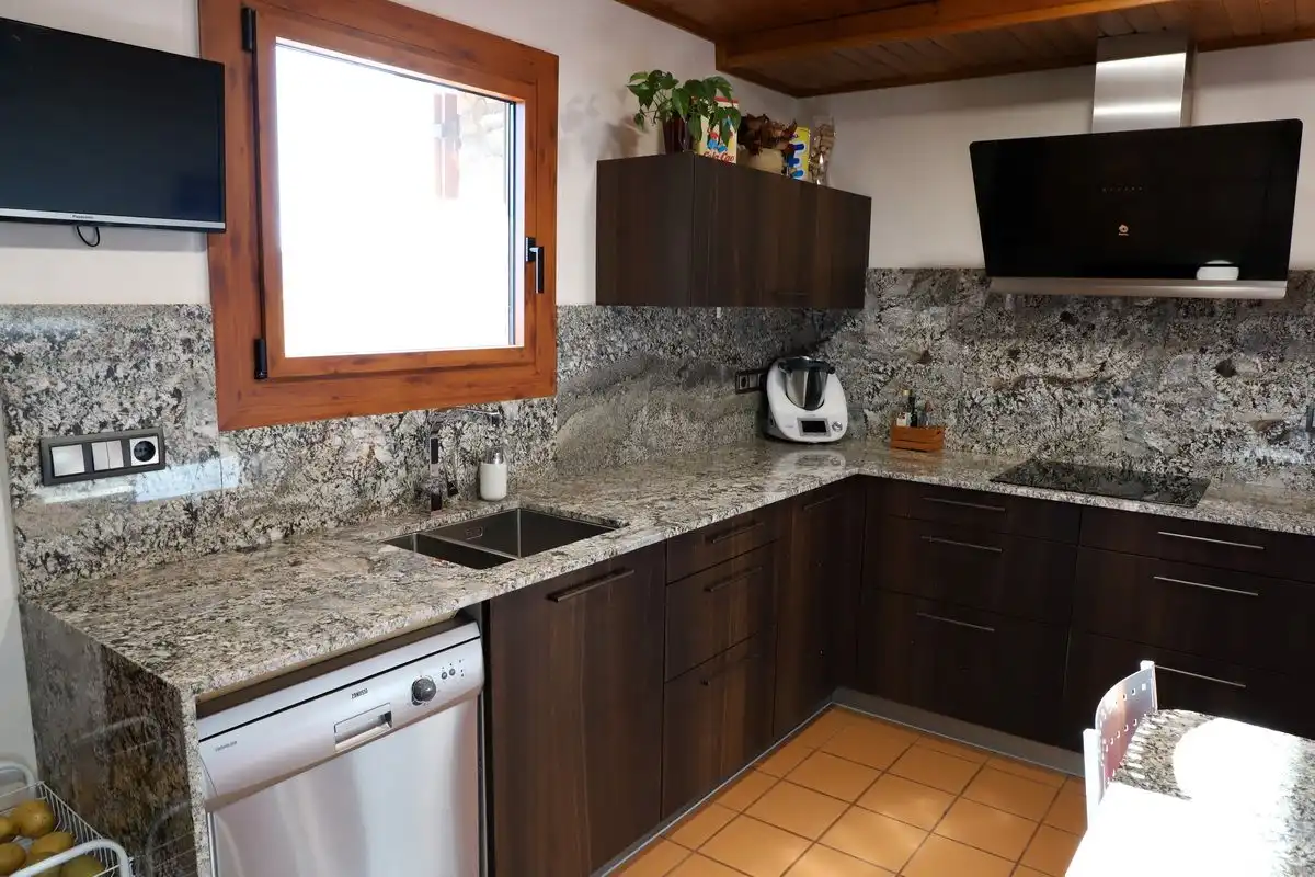 Kitchen of Houses for sale in Vilallonga de Ter  with Heating, Private garden and Terrace