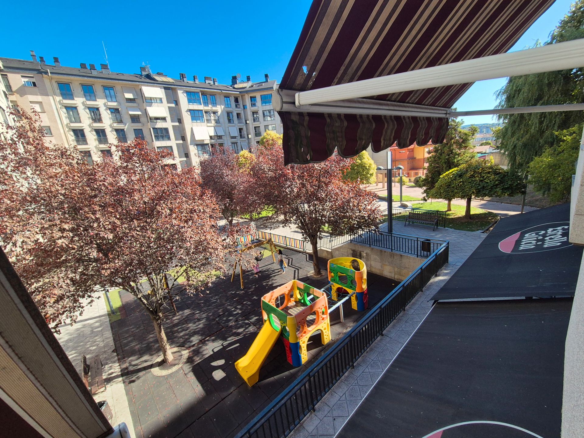 Terrace of Flat for sale in Ourense Capital   with Heating, Parquet flooring and Storage room