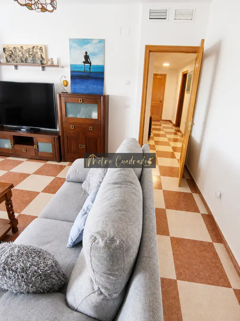 Sala d'estar de Pis en venda en Mérida amb Aire condicionat i Terrassa