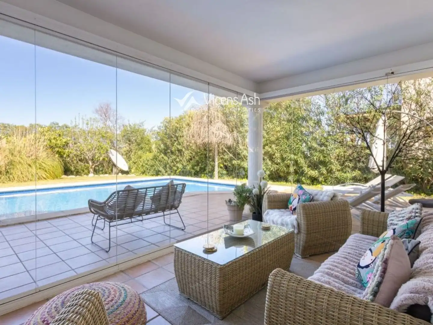 Terrace of Houses for sale in Jávea / Xàbia  with Air Conditioner, Terrace and Swimming Pool