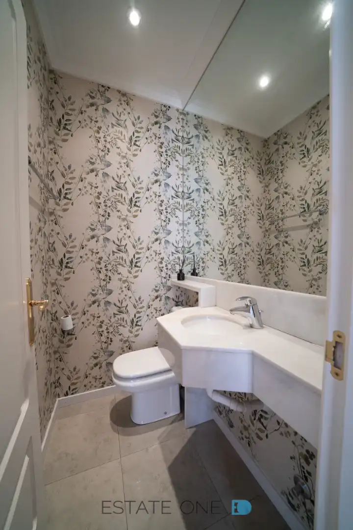 Baño de Ático de alquiler en Madrid con Aire acondicionado, Calefacción y Terraza