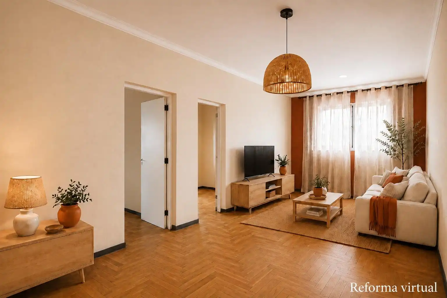 Sala de estar de Piso en venta en Gáldar