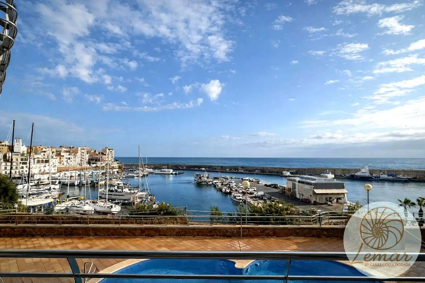 Terrace of Flat for sale in L'Ametlla de Mar   with Air Conditioner and Furnished