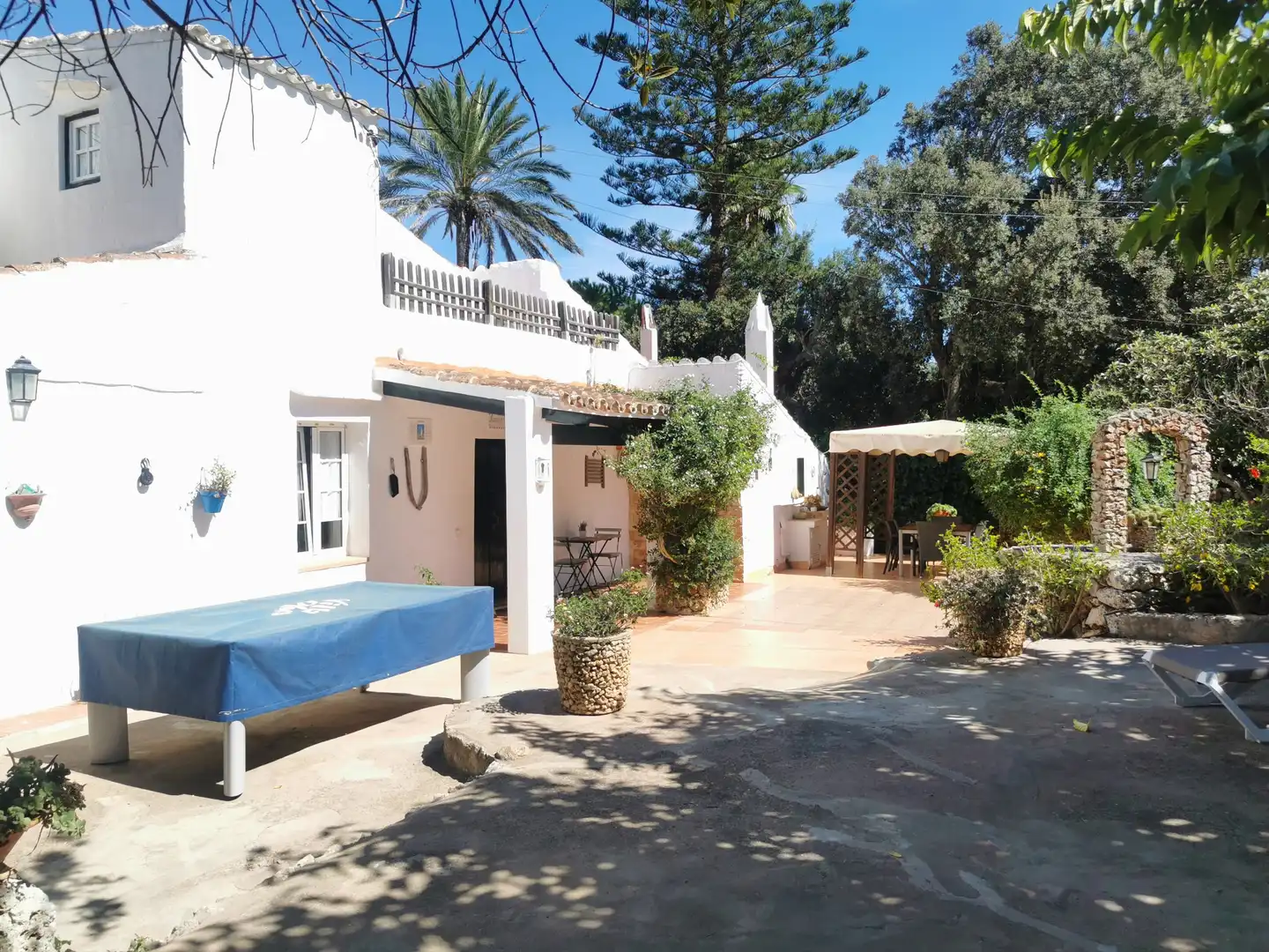 Jardín de Finca rústica en venta en Es Castell con Aire acondicionado, Calefacción y Jardín privado