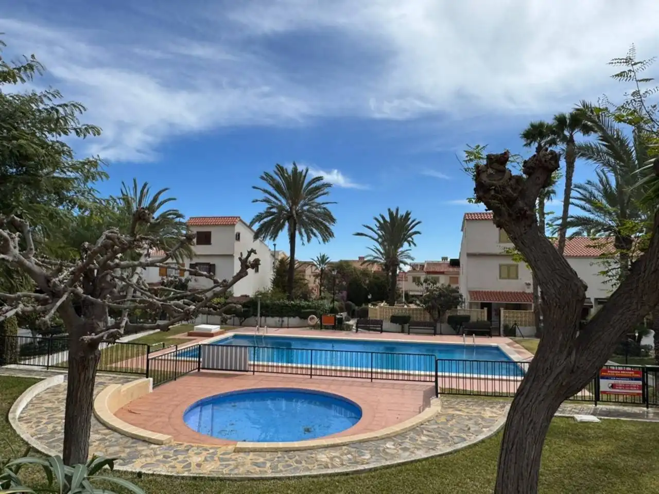Swimming pool of Apartments for sale in Santa Pola  with Air Conditioner, Terrace and Furnished