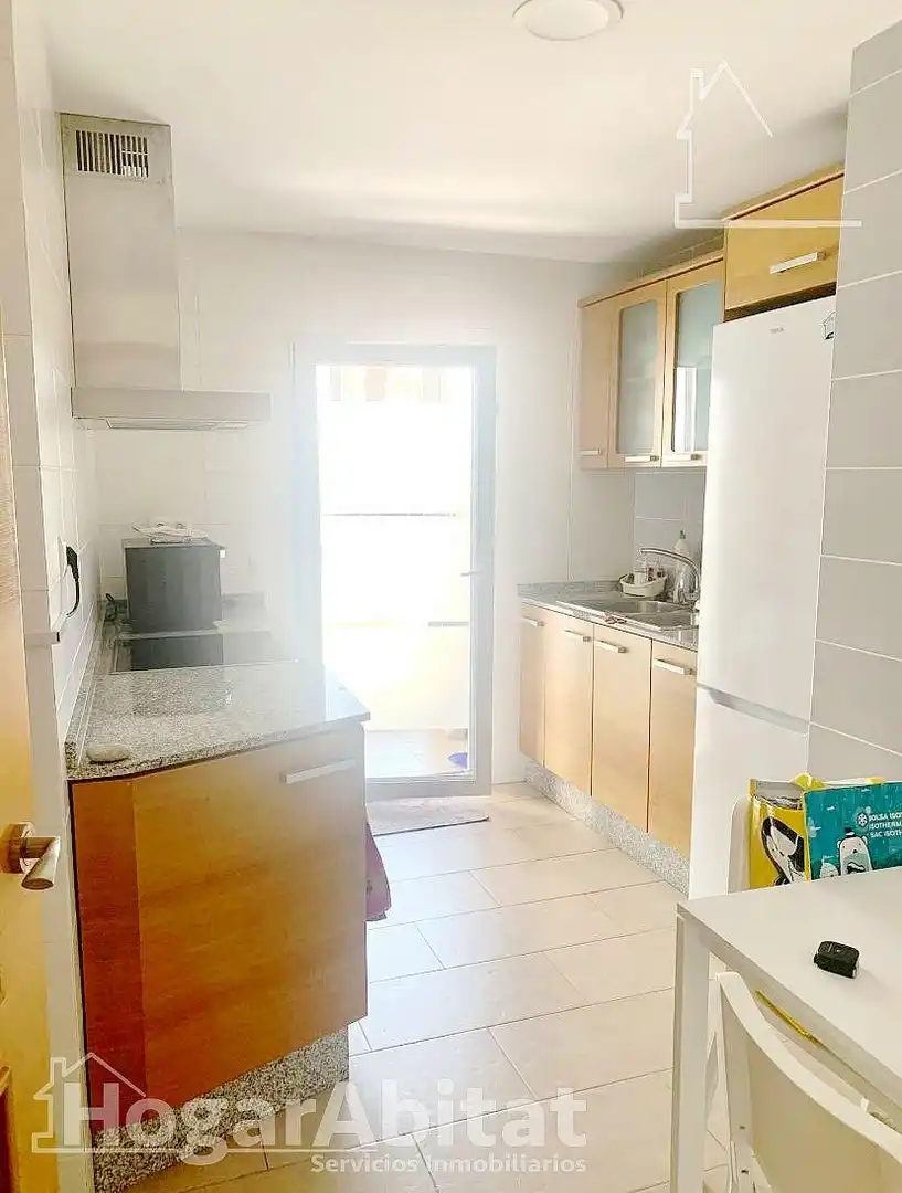 Cocina de Piso en venta en Sagunto / Sagunt con Aire acondicionado, Calefacción y Terraza