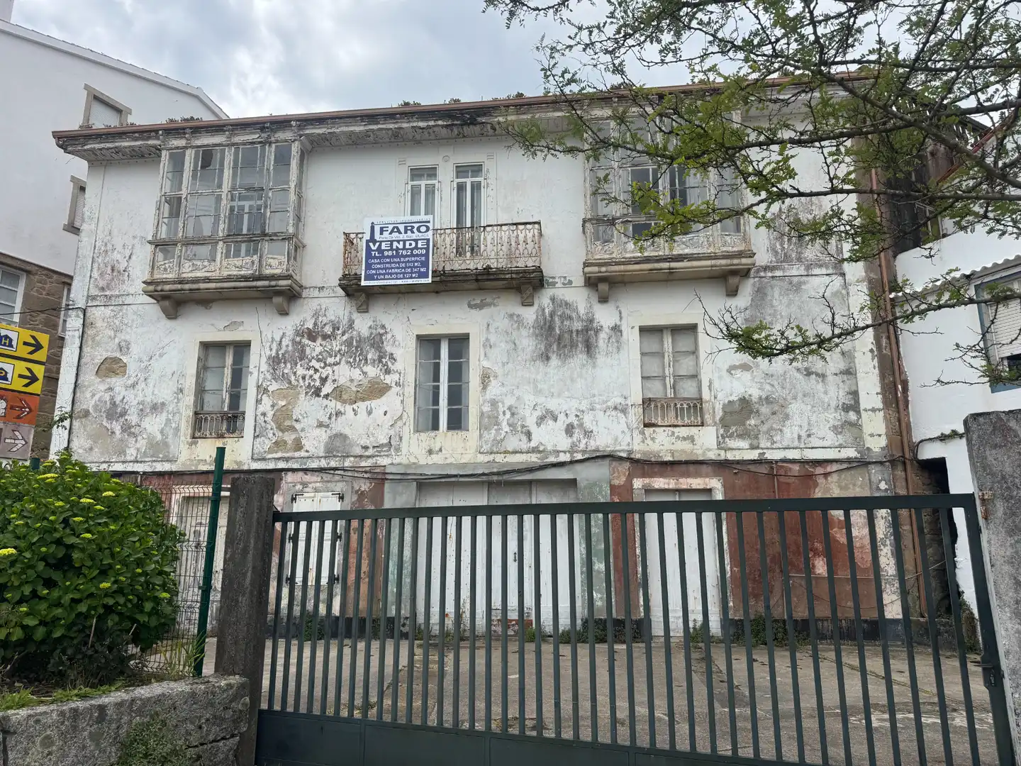 Vista exterior de Casa o chalet en venta en Muros