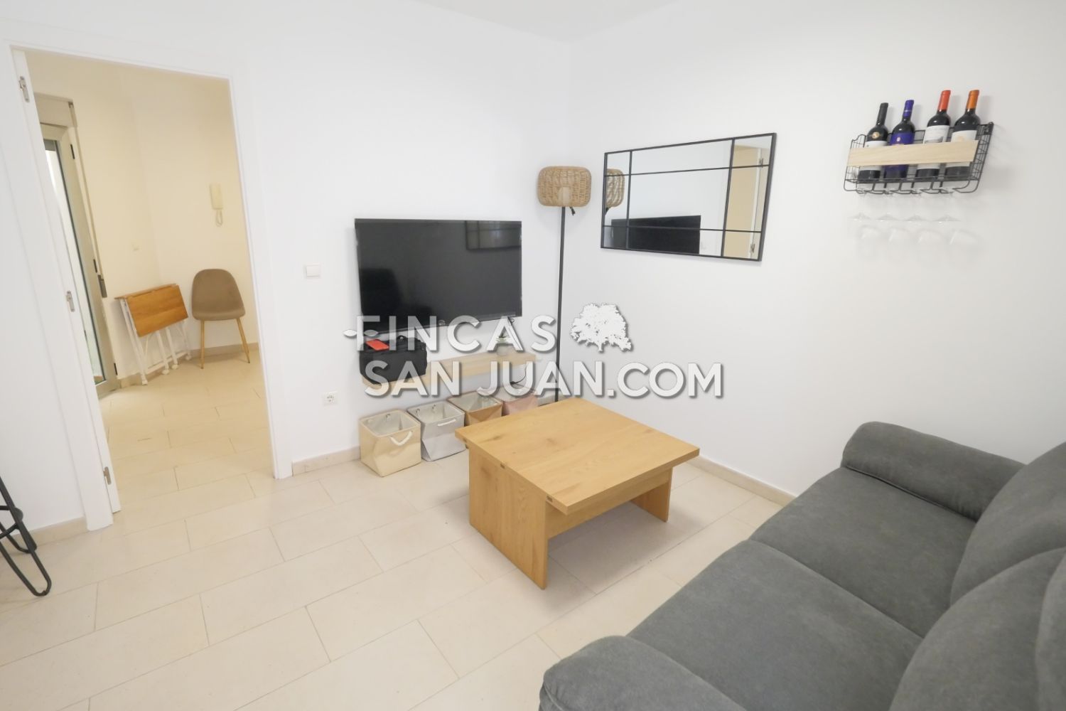 Living room of Flat to rent in Alicante / Alacant  with Balcony