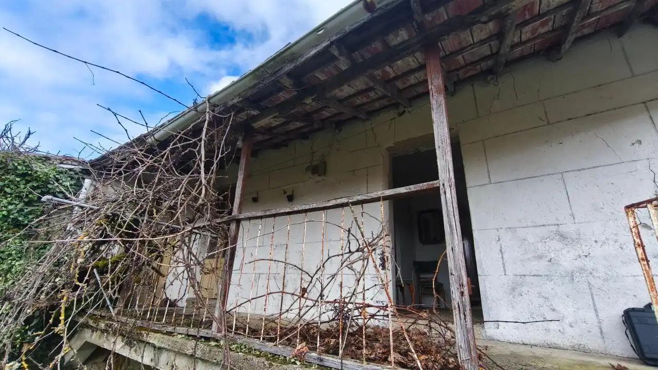 Vista exterior de Casa o chalet en venta en San Amaro con Jardín privado y Balcón