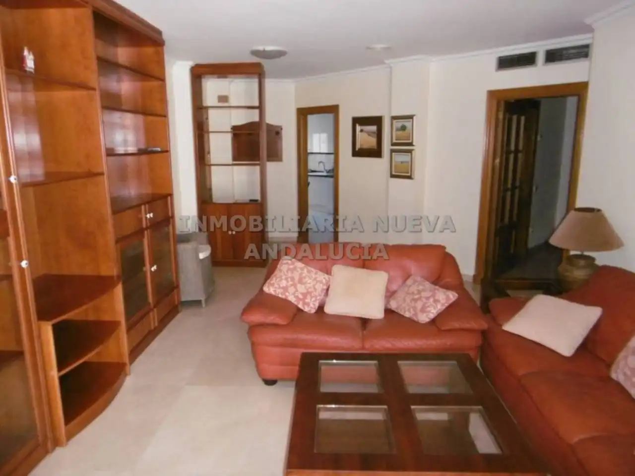 Wohnzimmer von Dachboden zur Miete in Almería mit Heizung, Terrasse und Möbliert