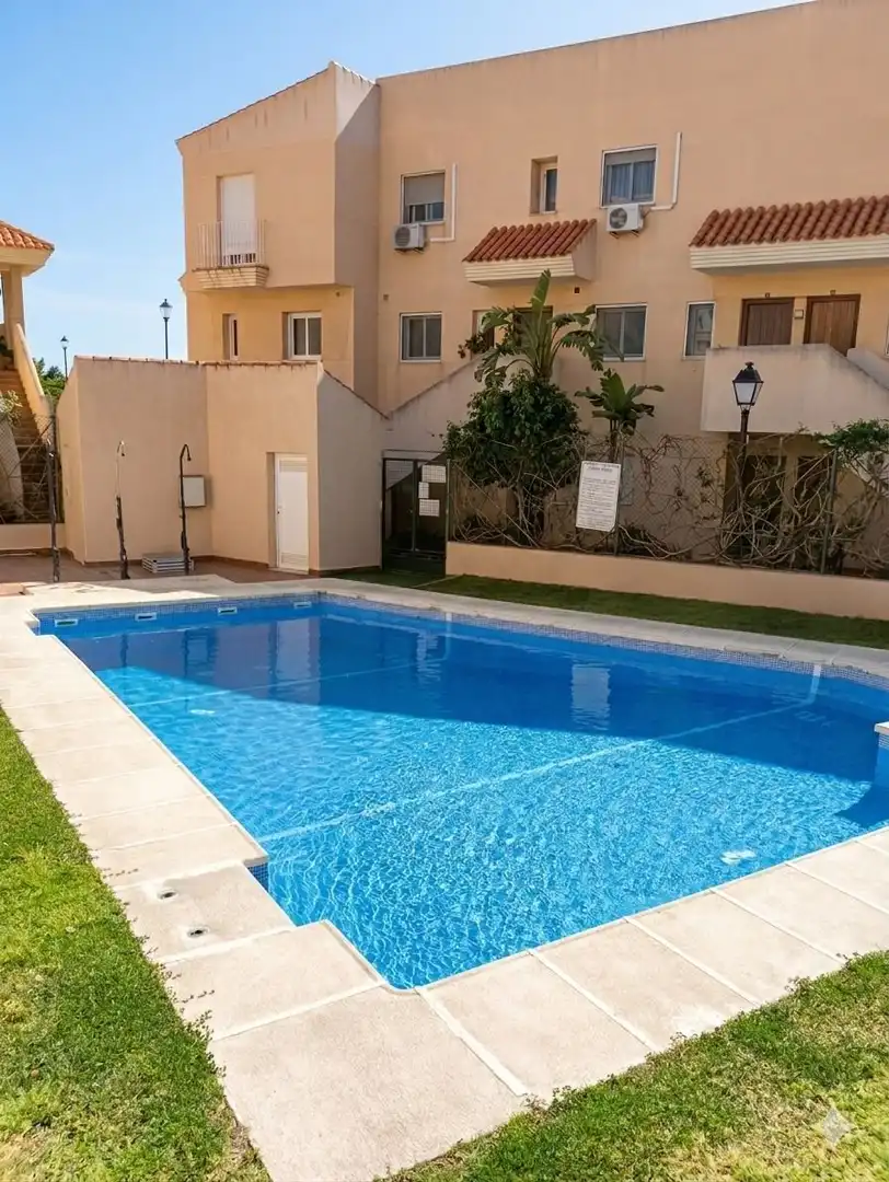 Swimming pool of Attic for sale in Roquetas de Mar  with Air Conditioner, Terrace and Community pool