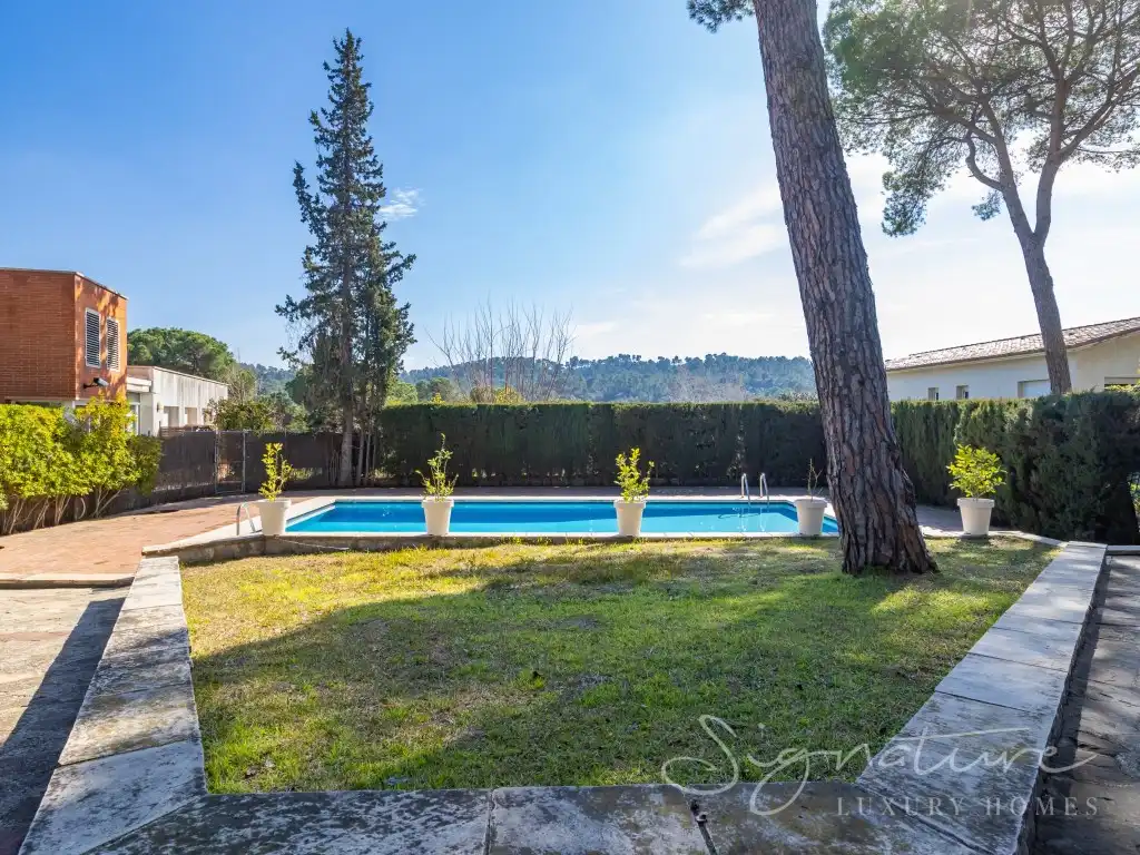 Jardín de Casa o chalet en venta en Sant Cugat del Vallès con Calefacción, Jardín privado y Terraza
