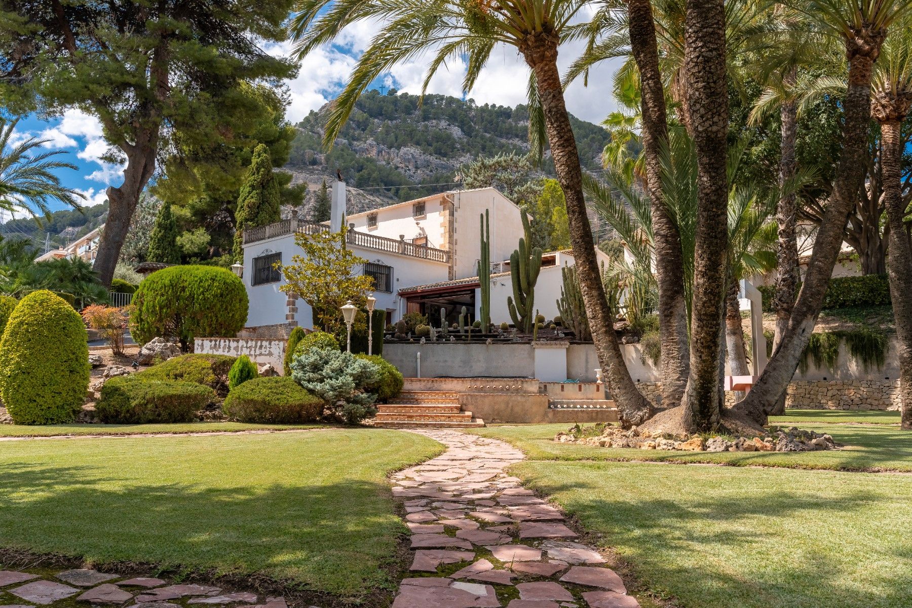 Garden of House or chalet for sale in Alcoy / Alcoi