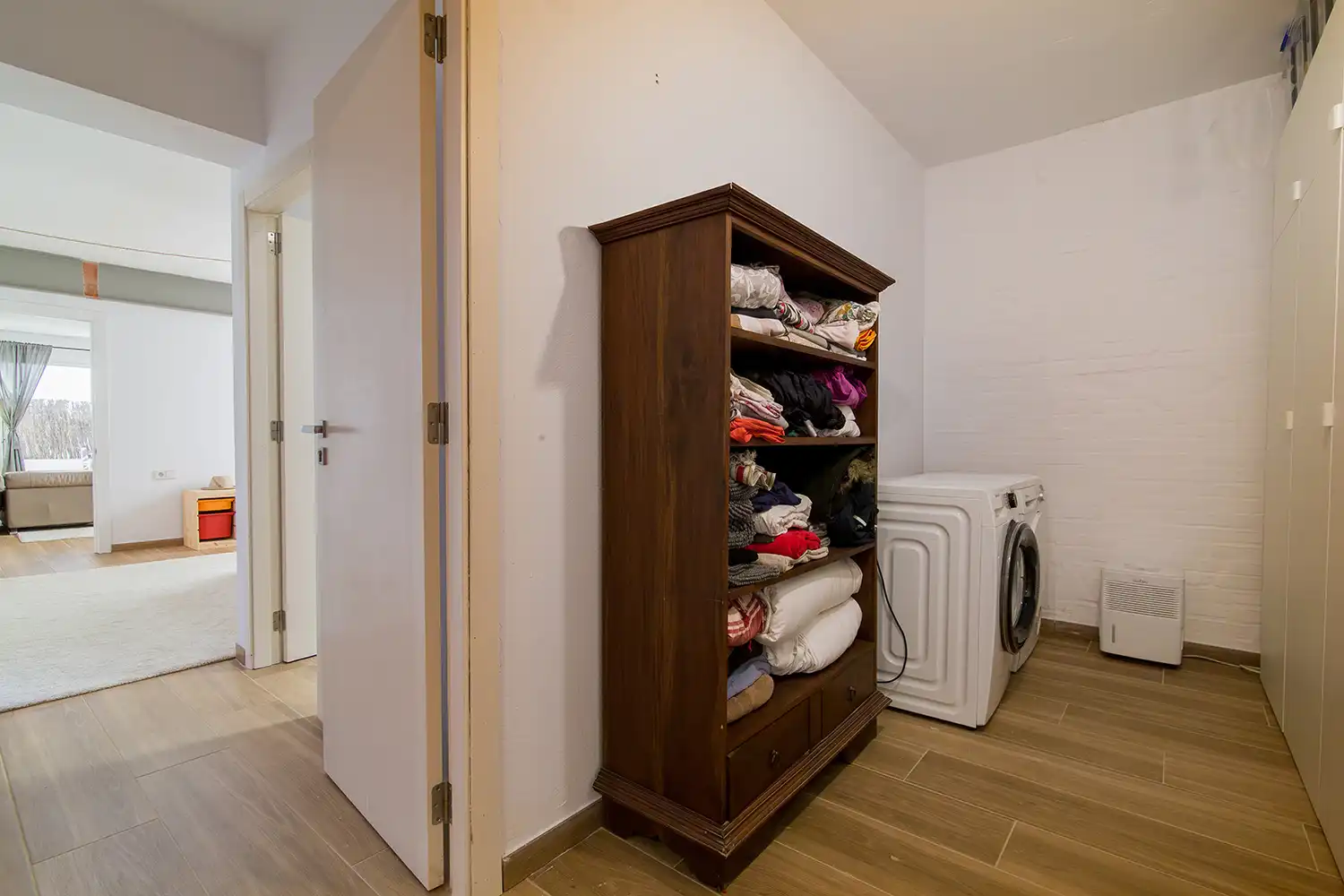 Schlafzimmer von Wohnung zum Verkauf in Caldes d'Estrac mit Privatgarten, Terrasse und Balkon