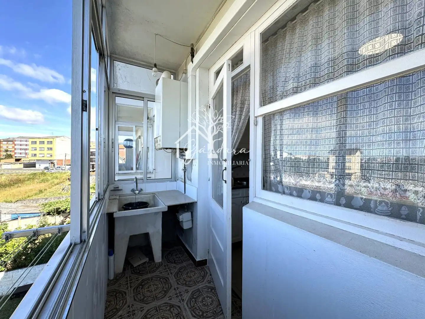 Balcony of Flat for sale in Narón  with Heating, Terrace and Storage room
