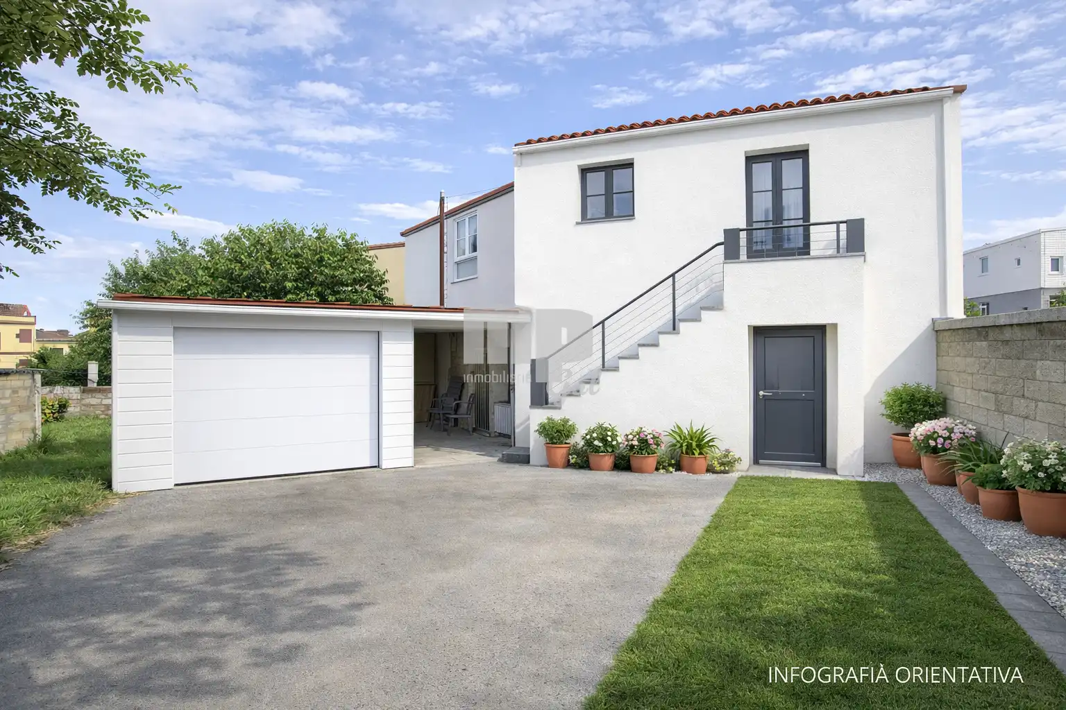 Exterior view of Houses for sale in Vigo 