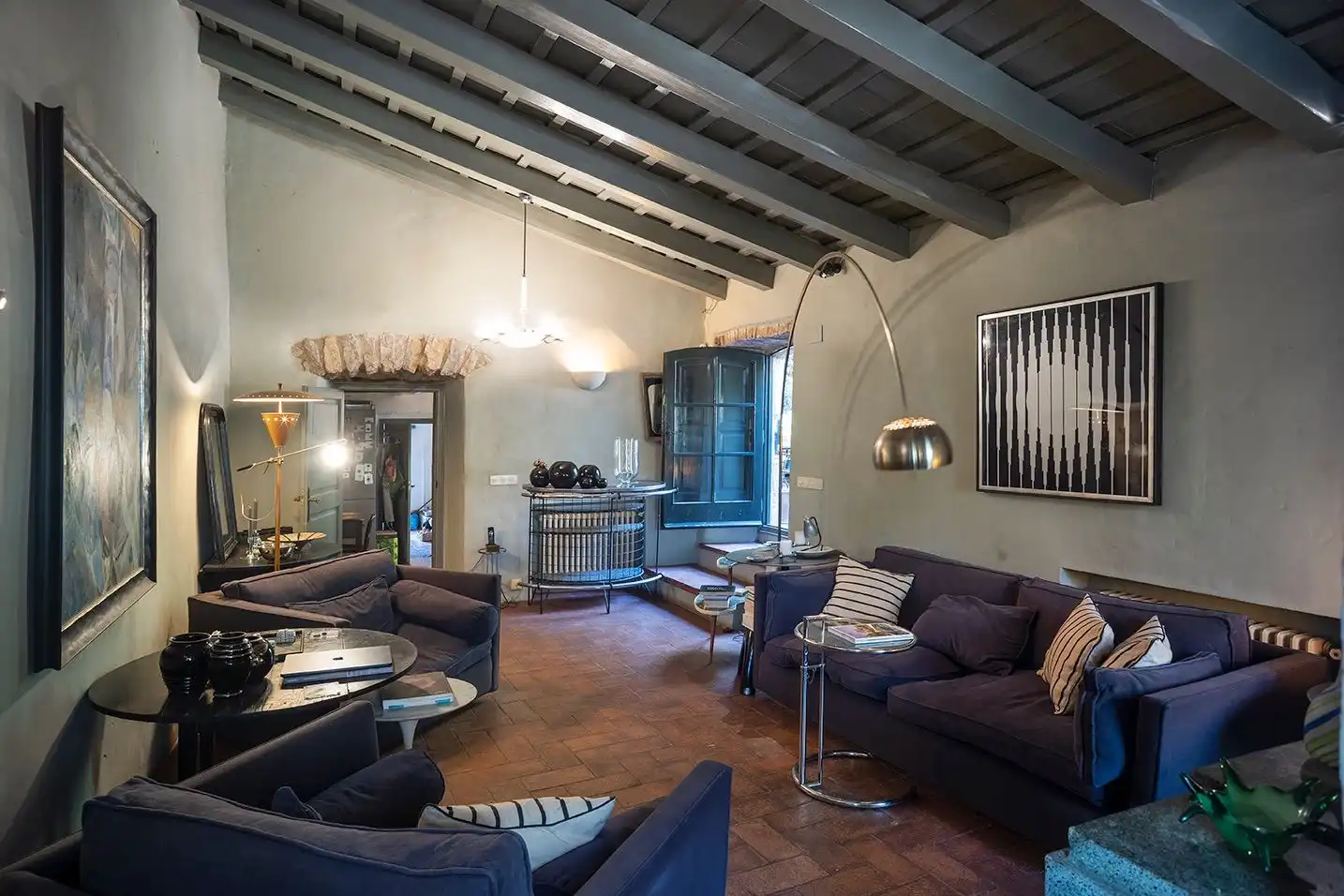 Sala d'estar de Finca rústica en venda en Sant Martí Vell amb Calefacció, Jardí privat i Terrassa