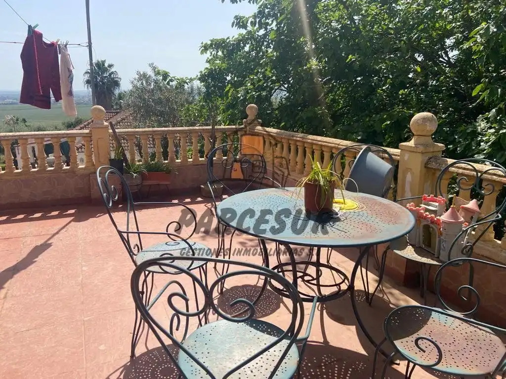 Terrace of Houses for sale in Almodóvar del Río  with Air Conditioner, Private garden and Terrace