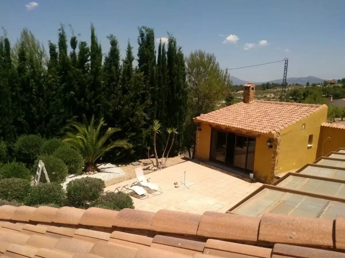 Terrace of Houses for rent in Castalla  with Heating, Terrace and Swimming Pool