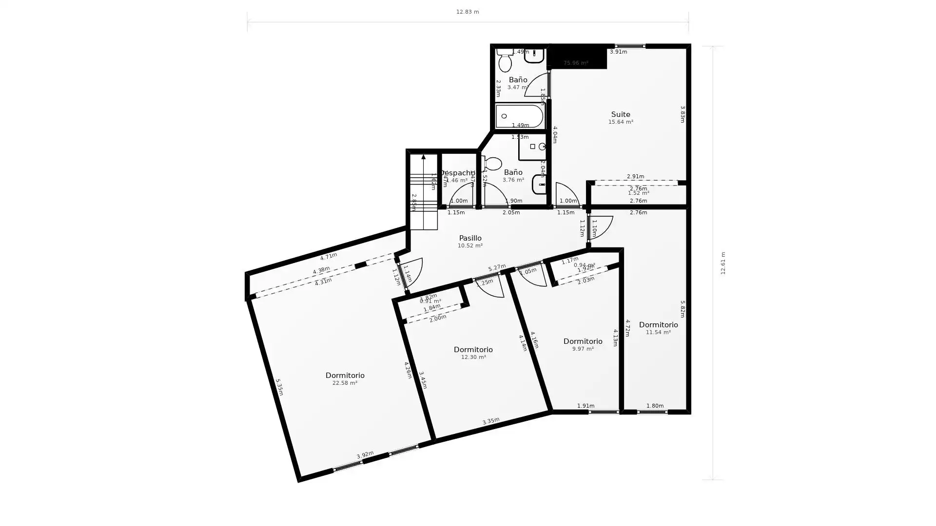 Maisonette zum Verkauf in Jaén mit Klimaanlage und Balkon