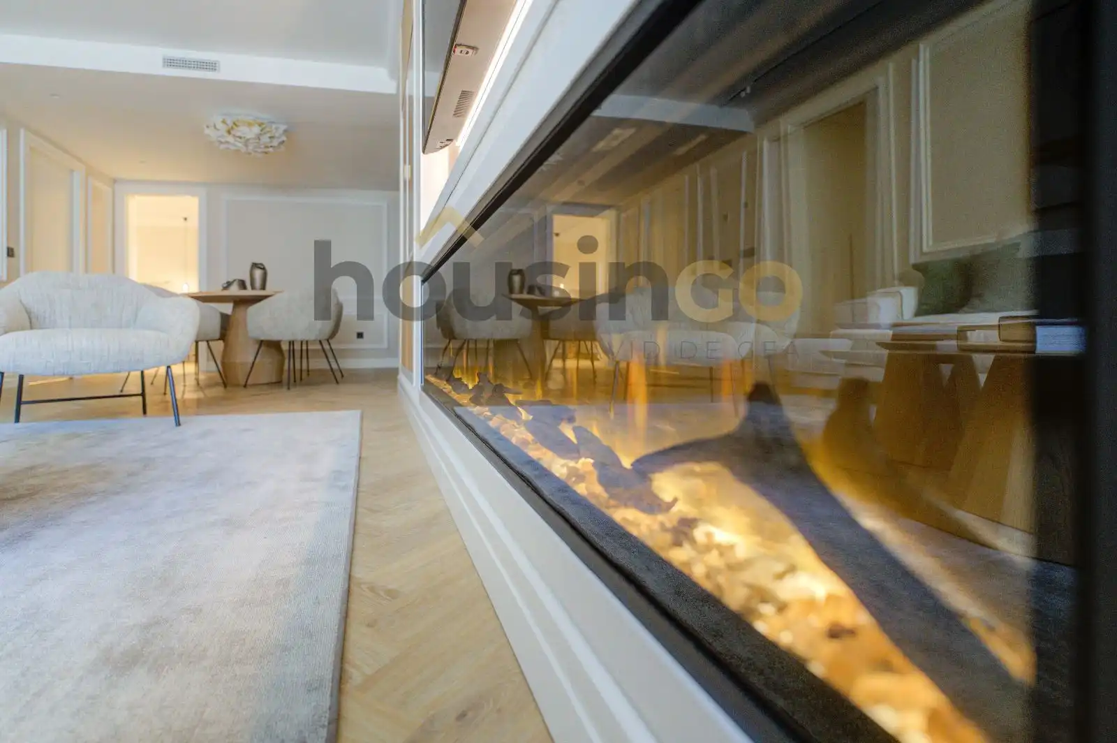 Sala de estar de Piso en venta en Madrid con Aire acondicionado, Calefacción y Parquet
