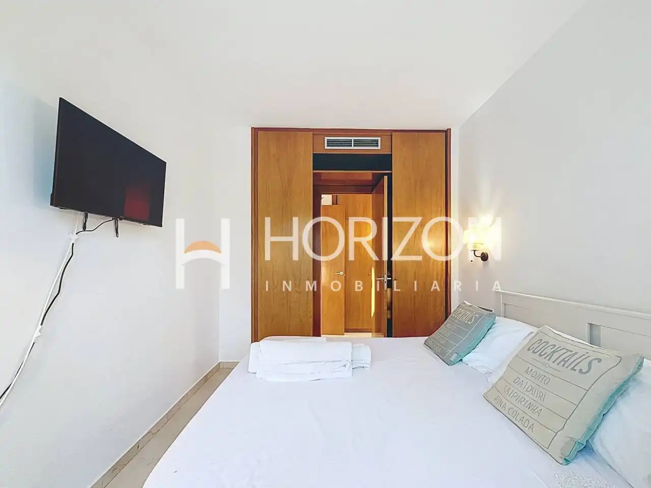 Schlafzimmer von Wohnung zum Verkauf in Barcelona mit Klimaanlage, Heizung und Möbliert