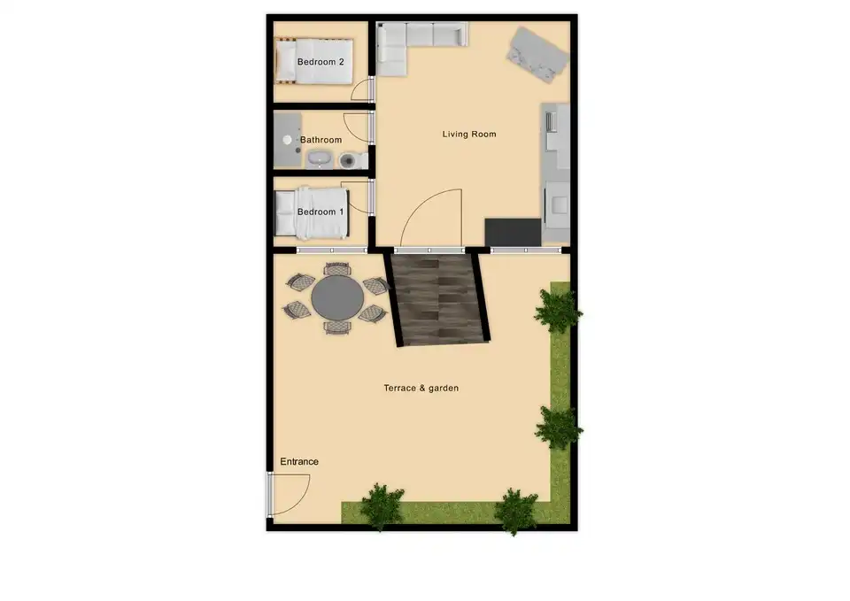 Apartamento en venta en Nerja con Amueblado