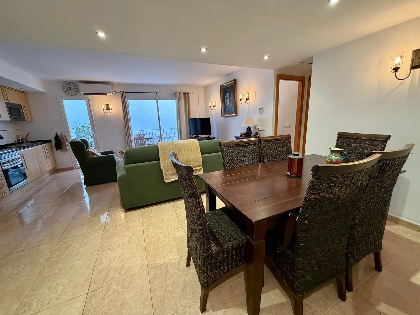 Esszimmer von Maisonette zum Verkauf in Andratx mit Klimaanlage, Heizung und Terrasse