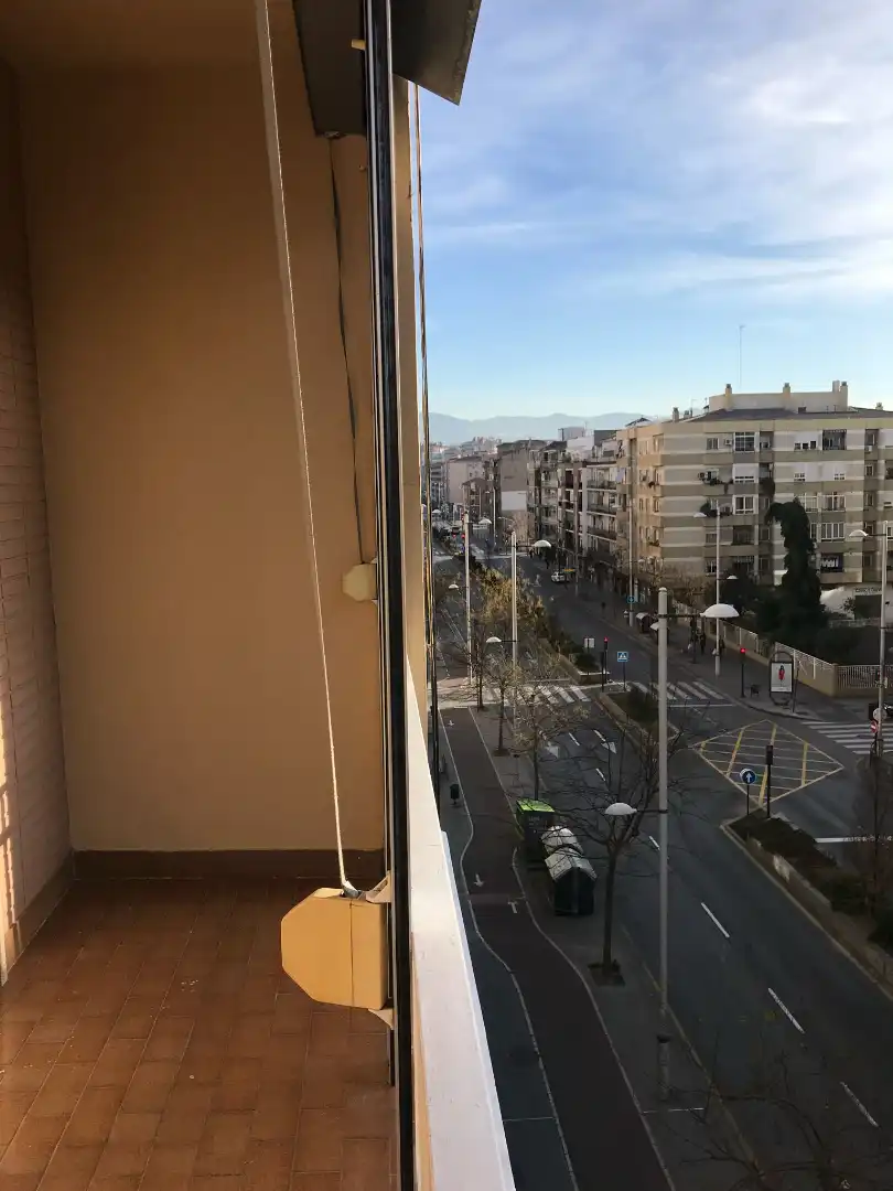 Exterior view of Flat for rent in Granada  with Terrace, Furnished and Microwave