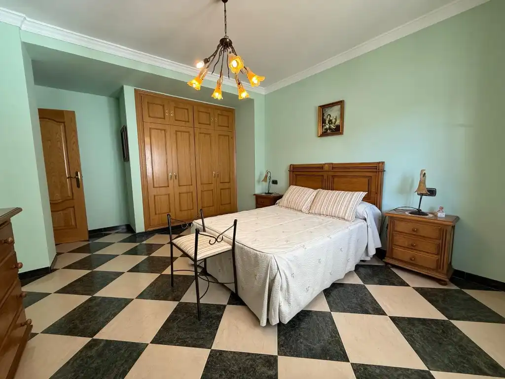 Bedroom of Houses for sale in Zafarraya  with Terrace, Storage room and Furnished