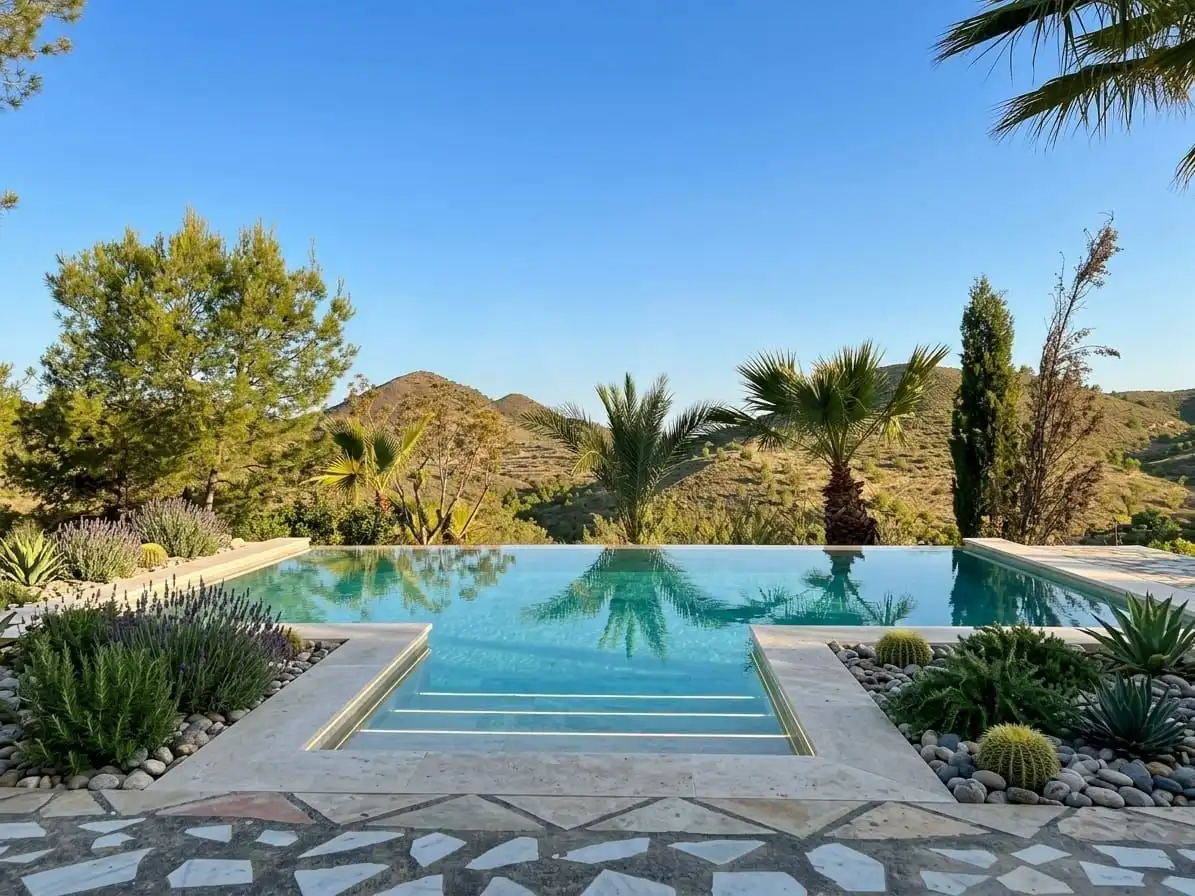 Swimming pool of Country homes for sale in Lorca  with Heating, Terrace and Swimming Pool