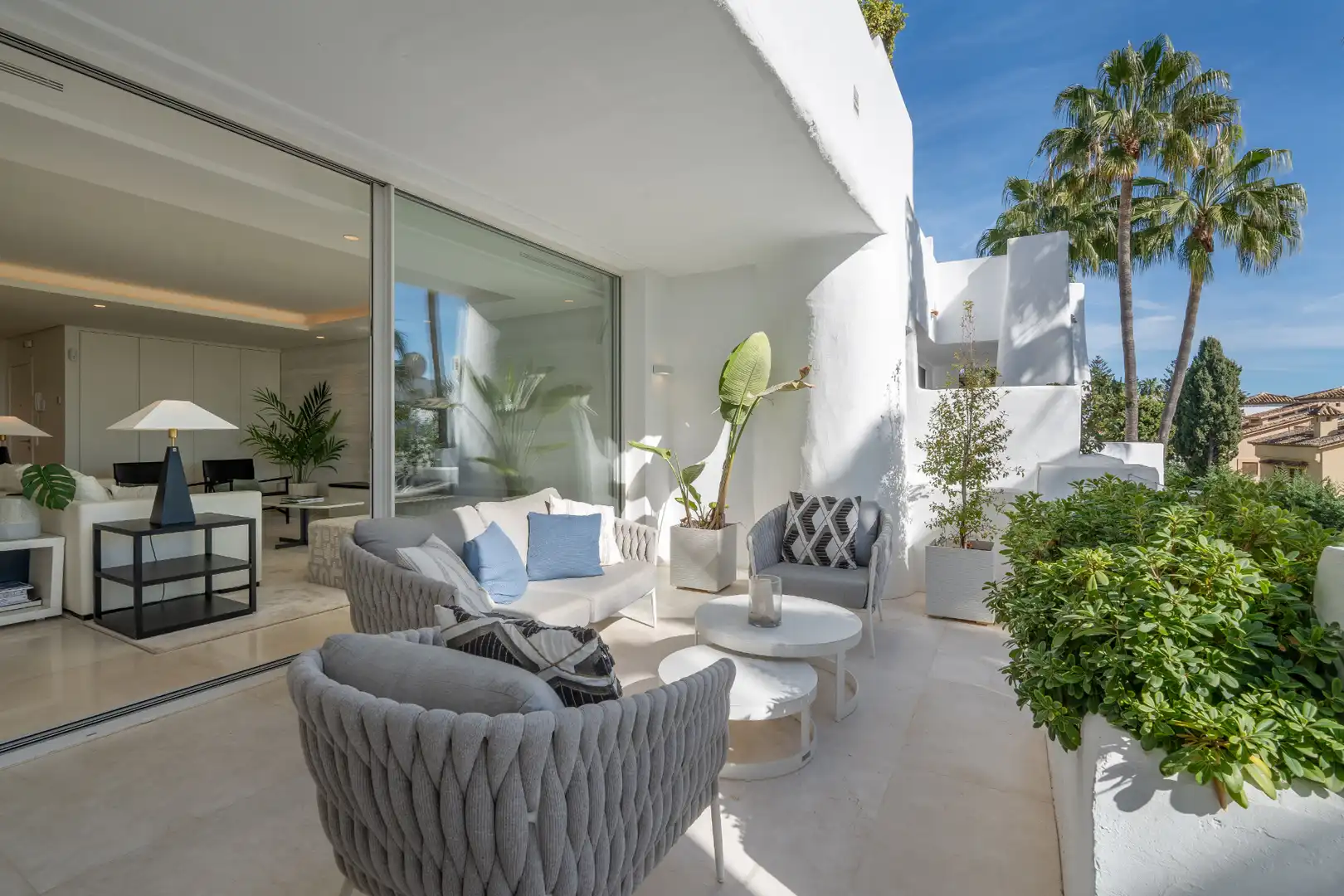 Terraza de Dúplex en venta en Marbella con Aire acondicionado, Terraza y Trastero