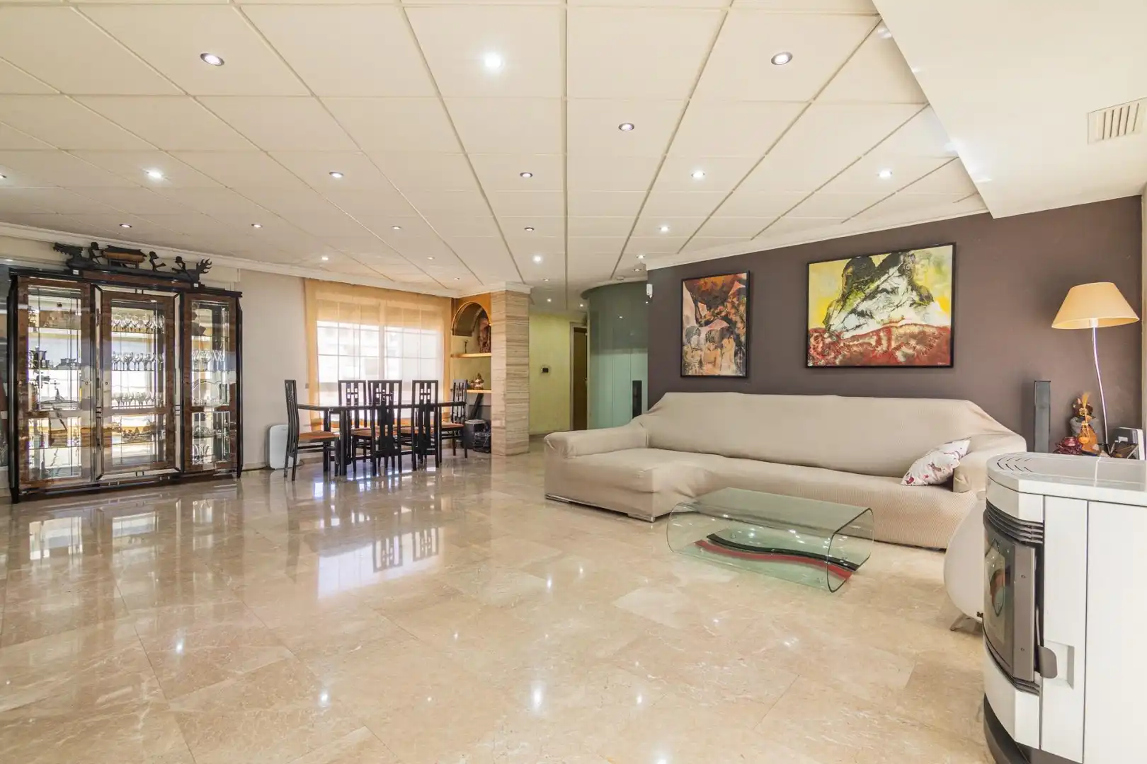 Sala de estar de Ático en venta en Elche / Elx con Terraza