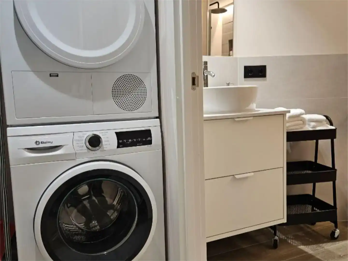 Bany de Loft de lloguer en  Pamplona / Iruña amb Aire condicionat i Moblat