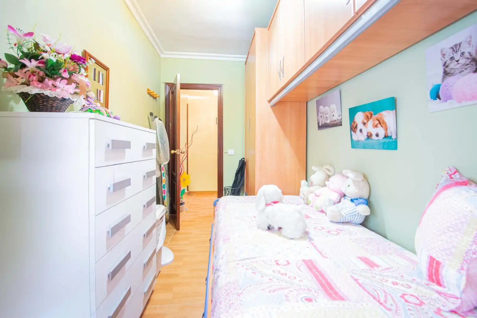 Bedroom of Flat for sale in Sevilla  with Air Conditioner and Terrace