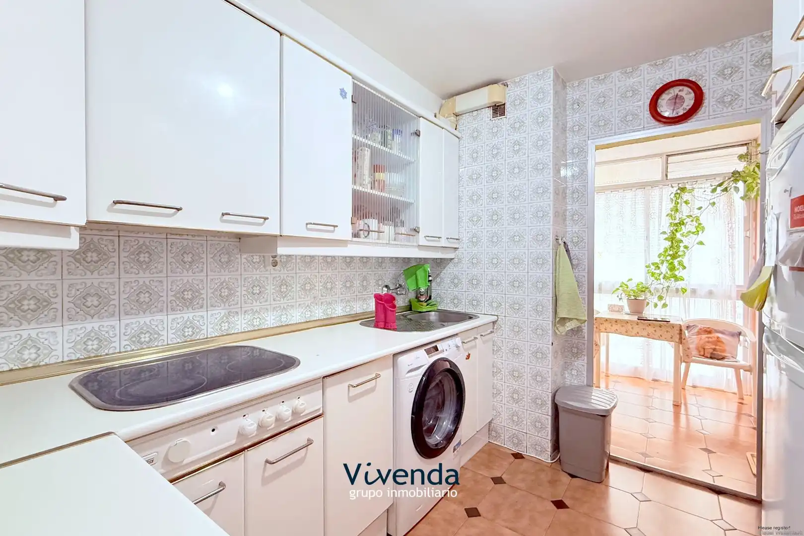 Kitchen of Flat for sale in Móstoles  with Heating, Parquet flooring and Terrace
