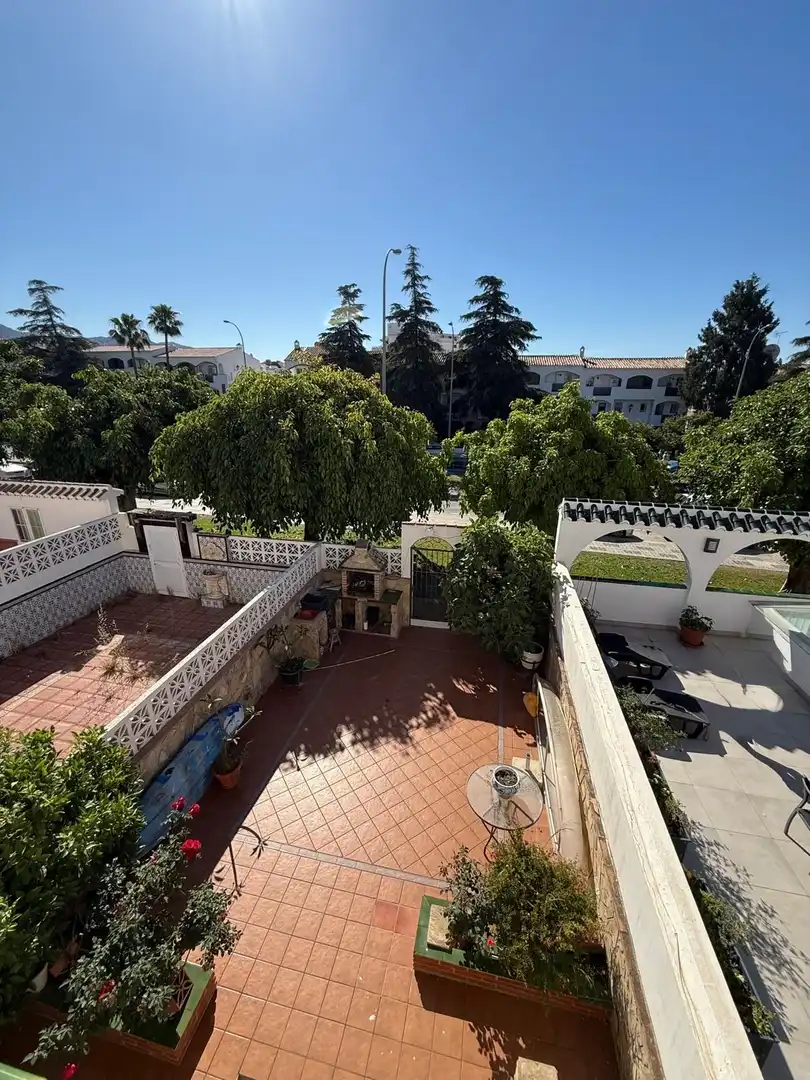 Exterior view of Detached homes for sale in Nerja  with Air Conditioner, Private garden and Terrace