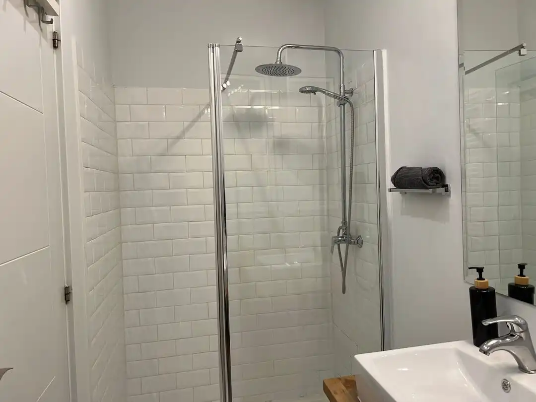 Bathroom of Flat for rent in Madrid  with Heating and Terrace