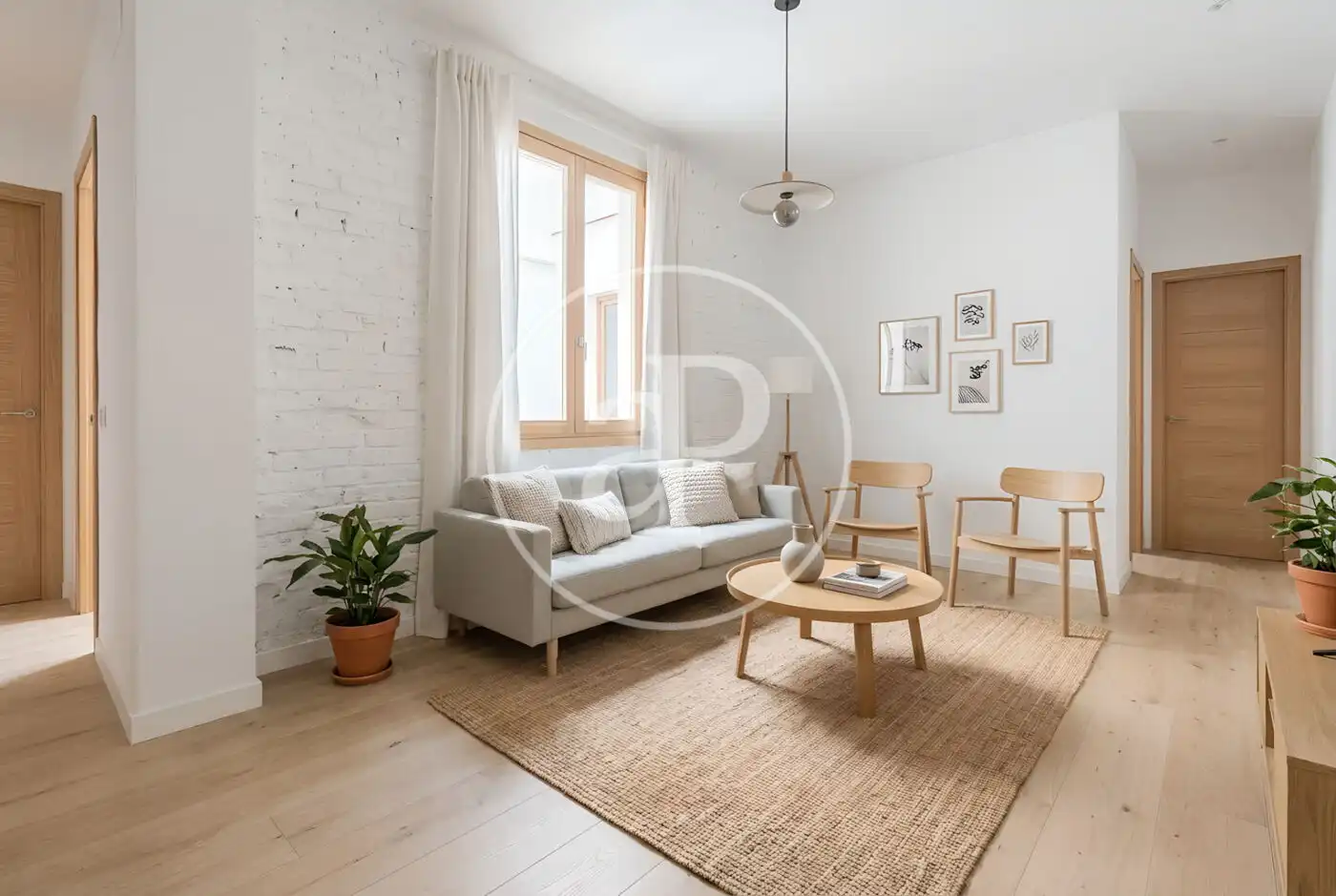 Living room of Flat for sale in Madrid  with Heating