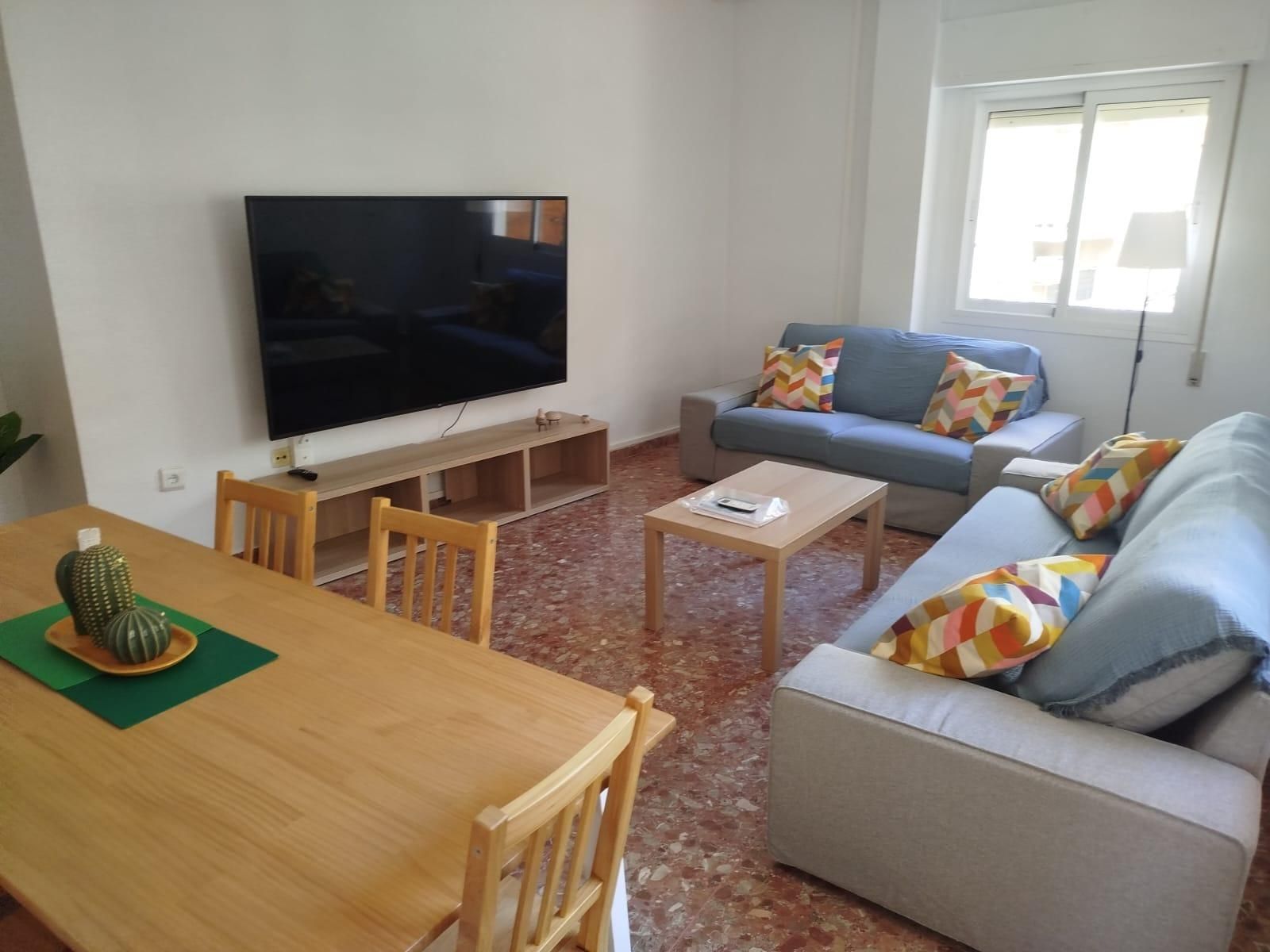 Living room of Flat to rent in  Murcia Capital  with Terrace and Balcony