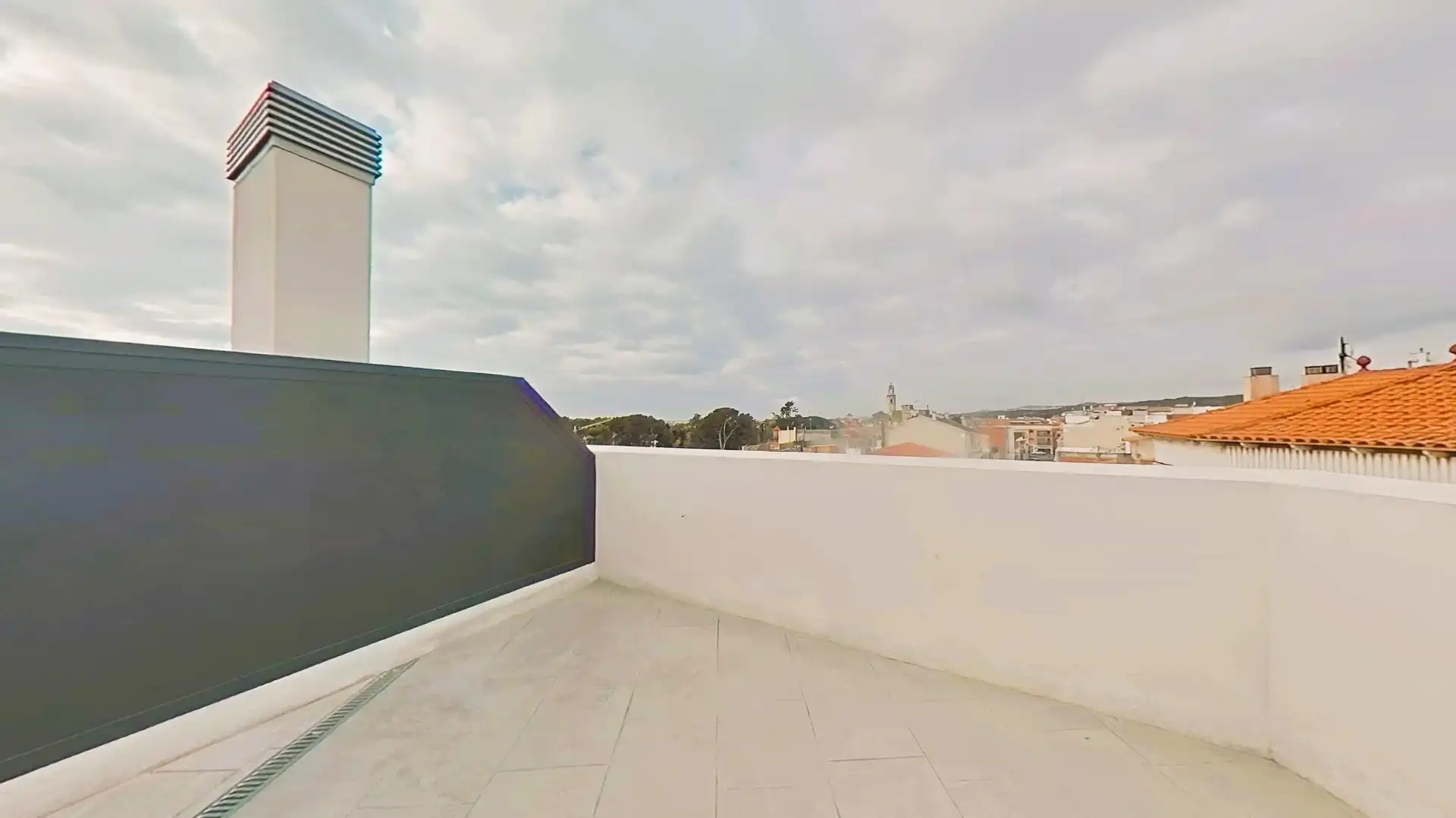 Terraza de Ático en venta en Cubelles con Aire acondicionado, Calefacción y Jardín privado