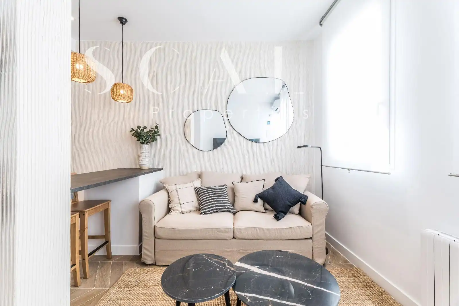 Sala de estar de Piso en venta en Madrid con Aire acondicionado, Calefacción y Amueblado