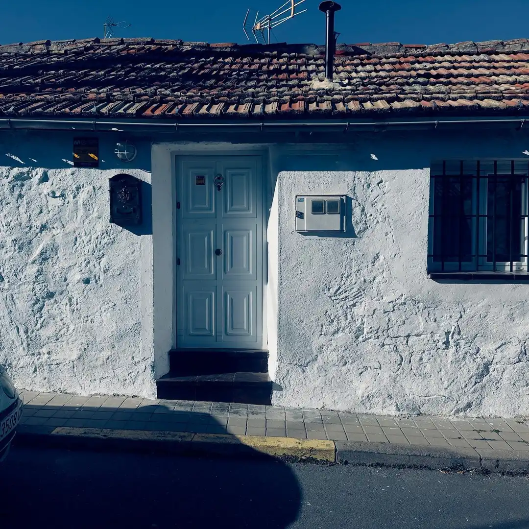 Vista exterior de Casa o xalet en venda en Navalagamella amb Traster i Alarma