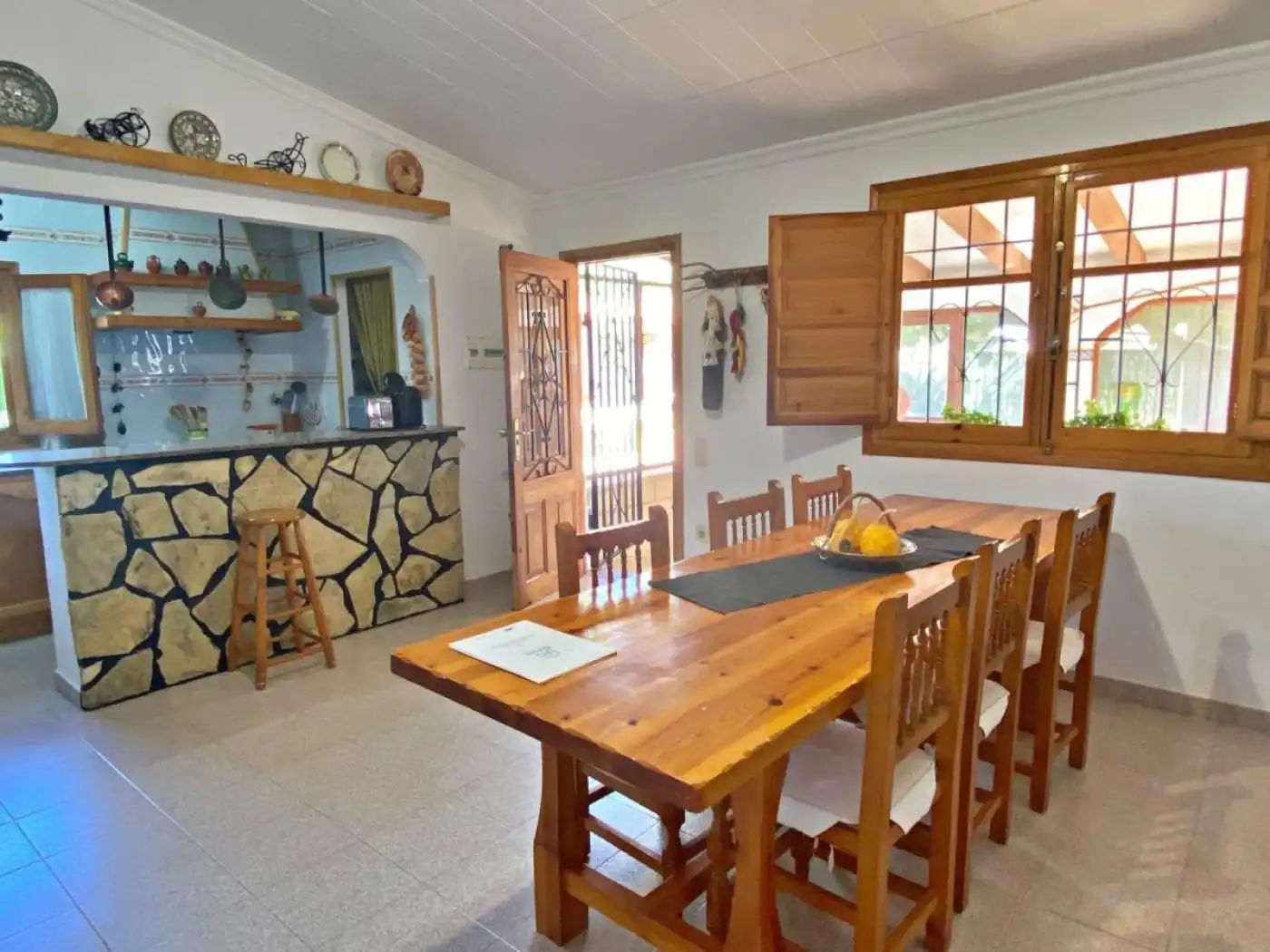 Küche von Country house zum Verkauf in Deltebre mit Privatgarten