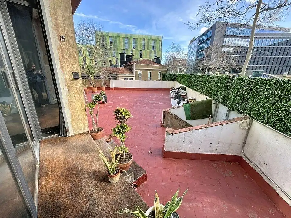 Terrasse von Geschaftsraum zum Verkauf in Barcelona mit Terrasse und Möbliert