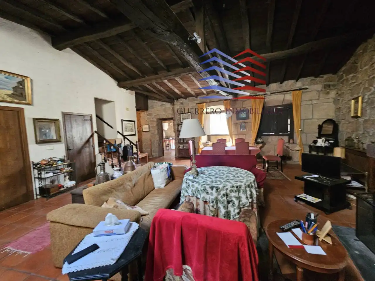 Sala de estar de Casa o chalet en venta en Barbadás con Jardín privado, Terraza y Piscina