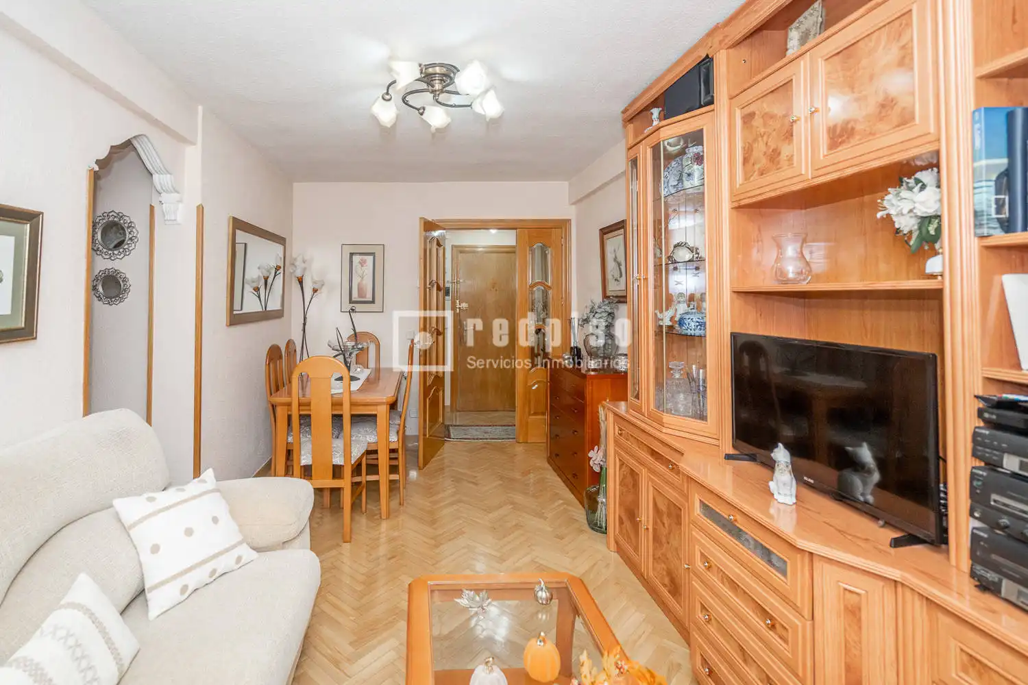 Wohnzimmer von Wohnung zum Verkauf in Móstoles mit Klimaanlage, Heizung und Privatgarten