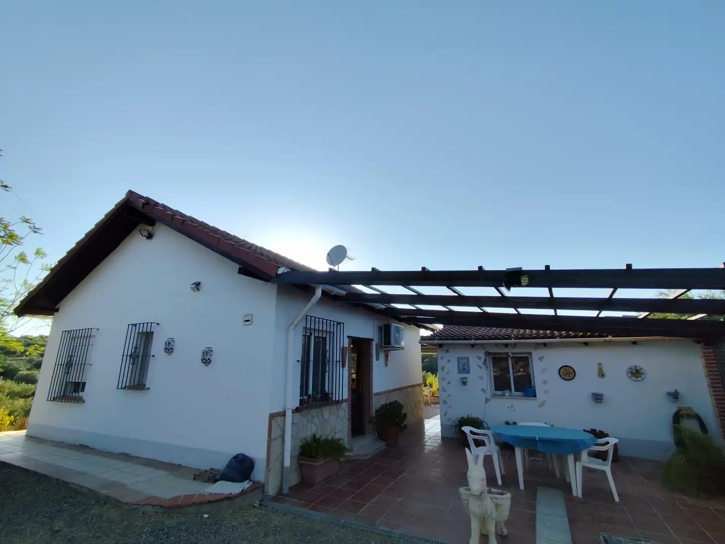 Vista exterior de Finca rústica en venda en Coín amb Aire condicionat, Jardí privat i Terrassa