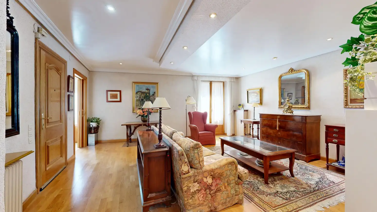 Sala de estar de Piso en venta en Tafalla con Calefacción y Balcón