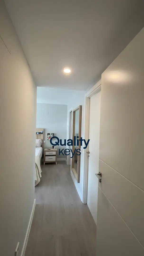 Bedroom of Flat for rent in Madrid  with Air Conditioner, Heating and Terrace